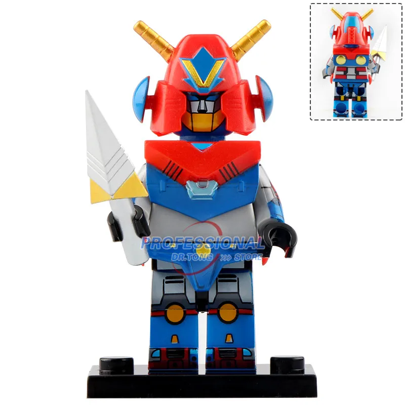 50 шт. строительные блоки Robo Mechander, супер электромагнитная машина Voltes V Leader Daimos Com-Battler V, игрушки для детей WM6069