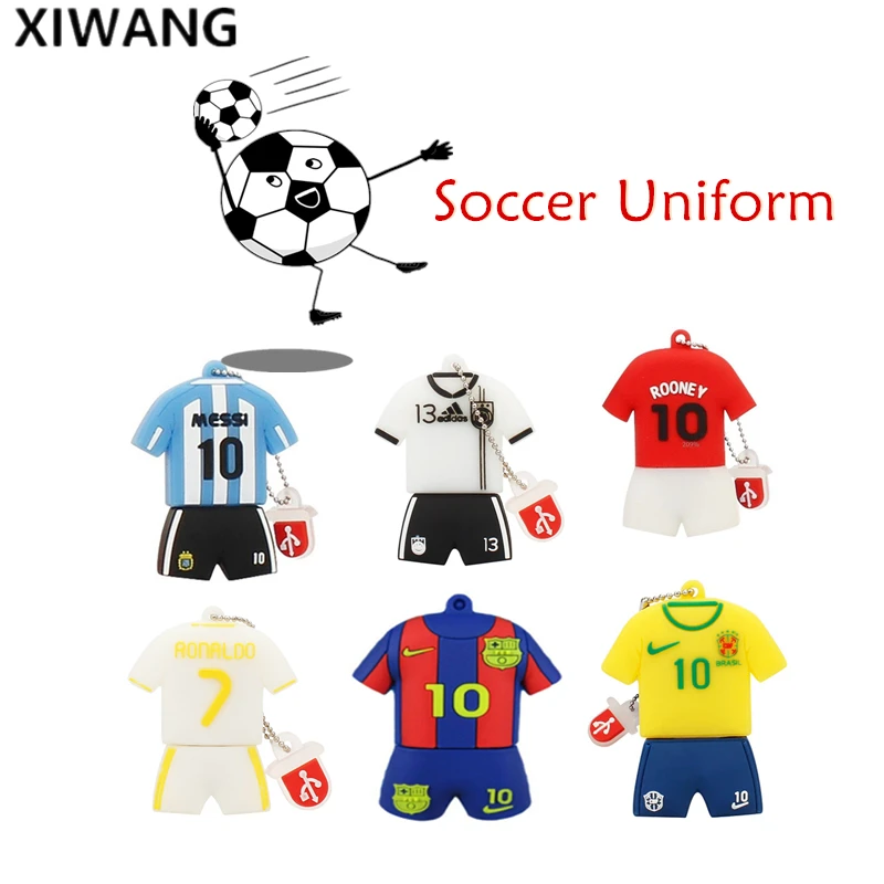 XIWANG Джерси bwin флеш-накопитель футбольная одежда серии флеш-накопитель usb карта памяти u диск 2,0 4 ГБ 8 ГБ 16 ГБ 32 ГБ 64 ГБ праздничный подарок