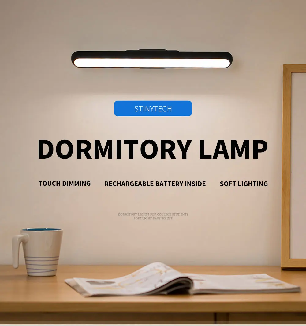 

Stiny LED Desk Lamp Remote Controller Stepless Dimming Night lights Reading Wireless Touch Table Lamp Study Bedroom Lights