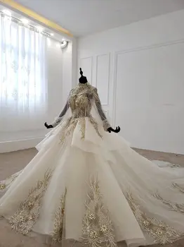 

Luxury court Europe USA new wedding dress sexy backless Korean court women's explosive main wedding dress