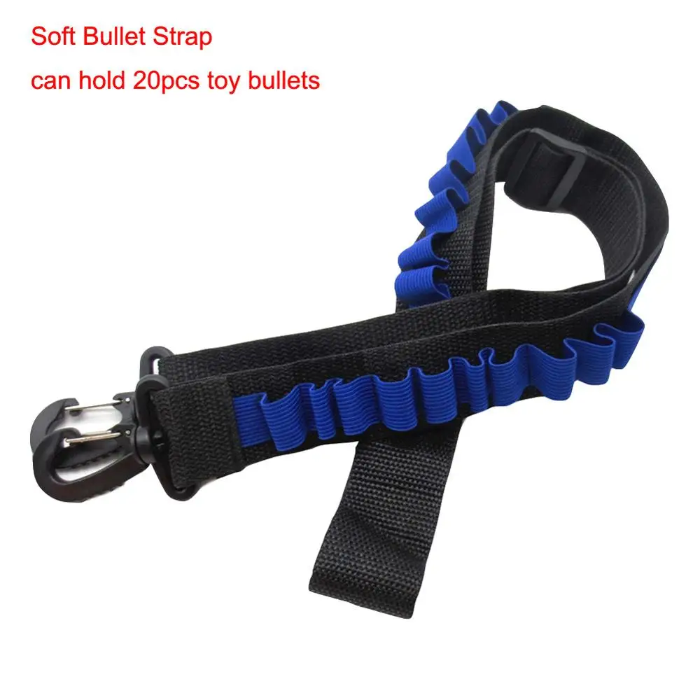 Bullet Strap 2 Для игрушек Стрельба Цель дети звук свет съемки игры Высокая точность забивание Авто Сброс электрический пистолет принадлежности с мишенями - Цвет: Bullet Strap 2