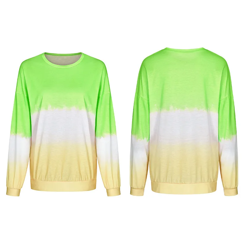 

Plus Size Trendy Women clothes round neck pullover Geometry Tops Long Sleeve Loose Polyester Sweatshirts one pieces