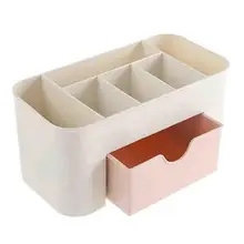 

40%HOT Plastic Desktop Storage Case Cosmetics Holder Drawer Rack Sundries Organizer