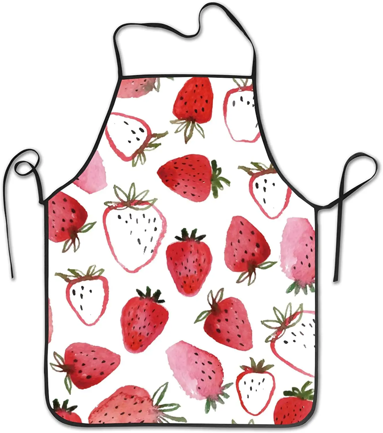 Абстрактная клубника красивые фрукты свежий сладкий весенний фартук для готовки