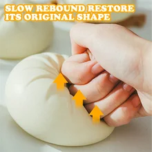 Simulation de pain de pain décompressé, jouets de soulagement du Stress et de l'anxiété, jouet à pression sensoriel avec cuiseur vapeur pour adultes et enfants, cadeau créatif