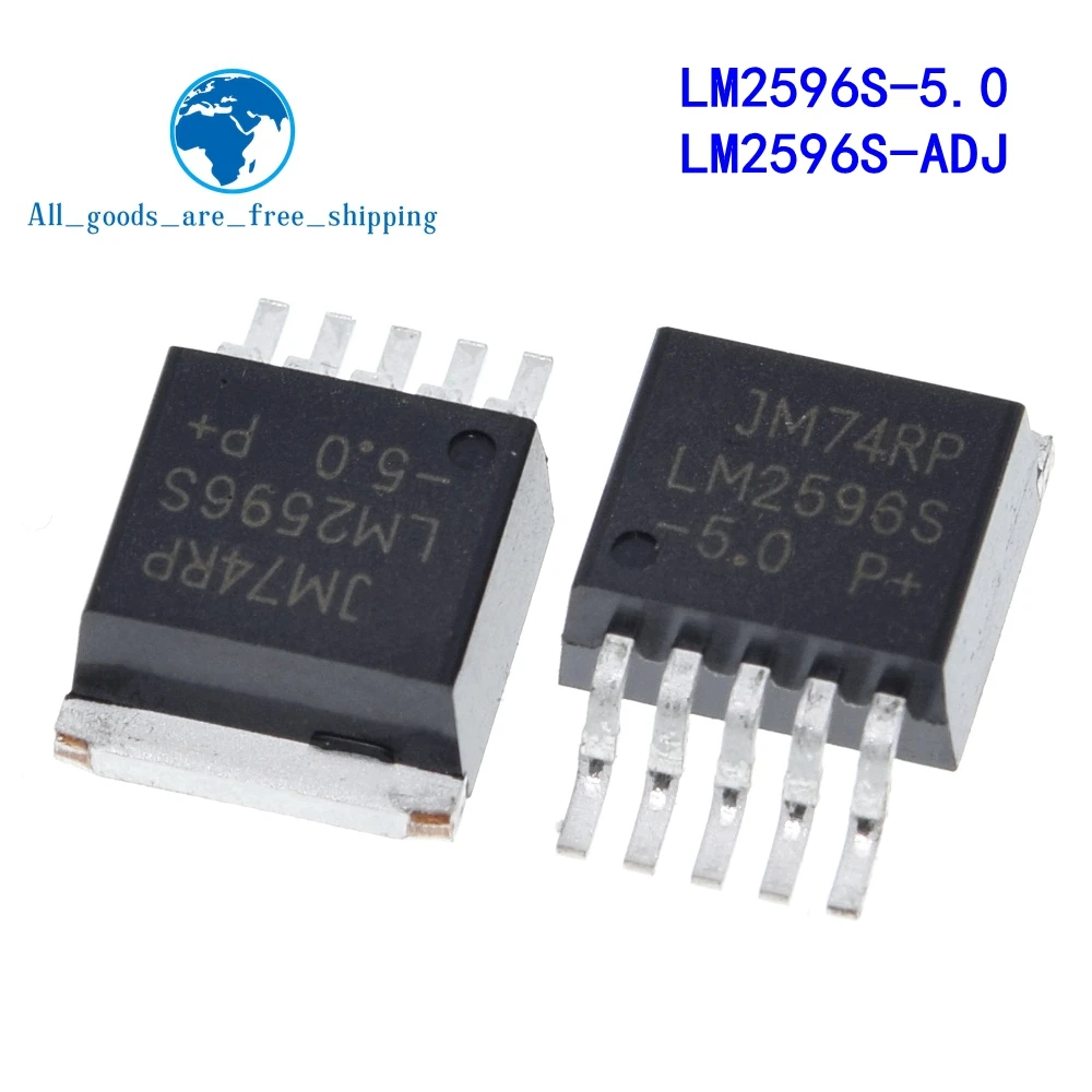 10pcs/lot LM2596S-5.0 LM2596S-ADJ LM2596S LM2596 2596 TO-263 In Stock | Электронные компоненты и принадлежности