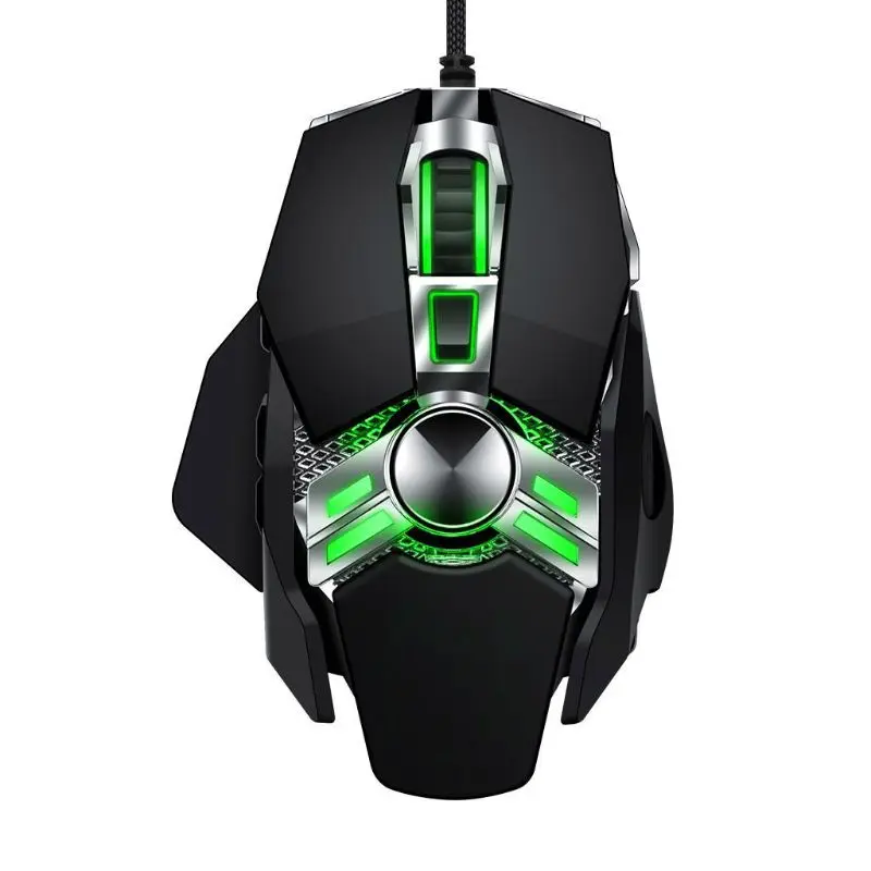 

Wired Macro Programming Gaming Mouse LED Breathing Light 4 Gear DPI Adjustable