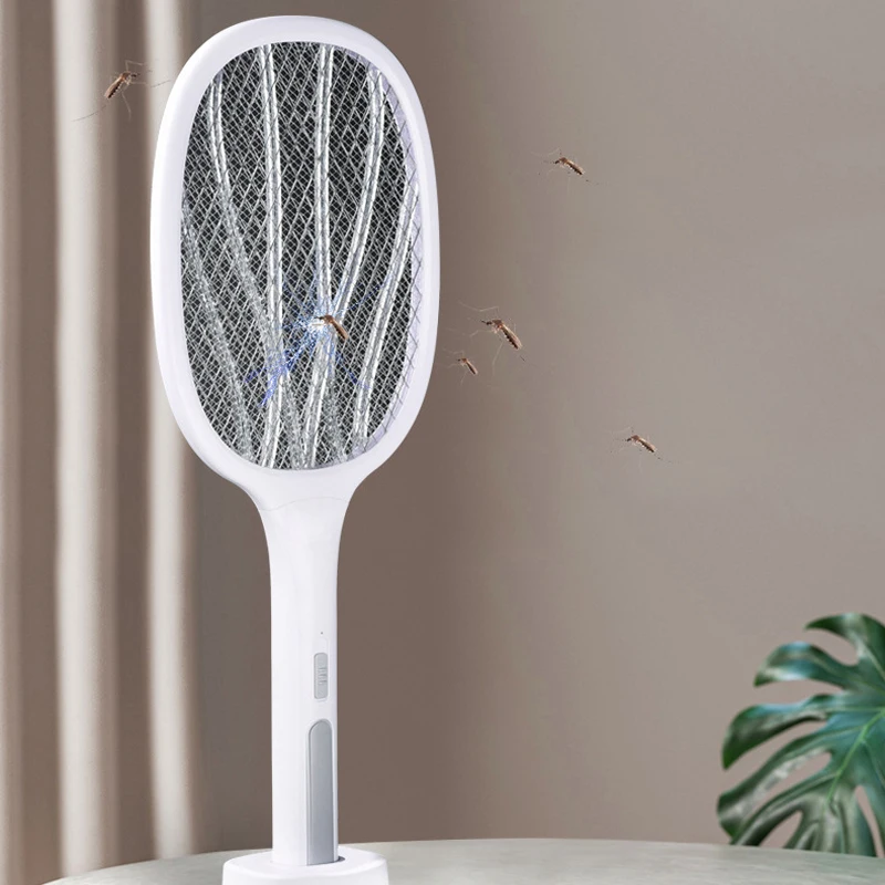 Убивает мух лампа Zapper портативный ловушка для насекомых летняя мухобойка