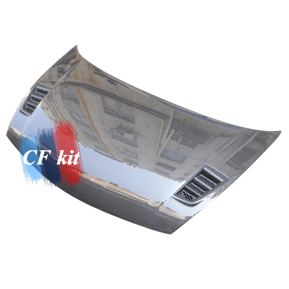 CF комплект карбоновый передний капот автомобиля для CIVIC 2006-2009 JDM RR стиль капот с ABS Впускной 4DR автомобильный Стайлинг
