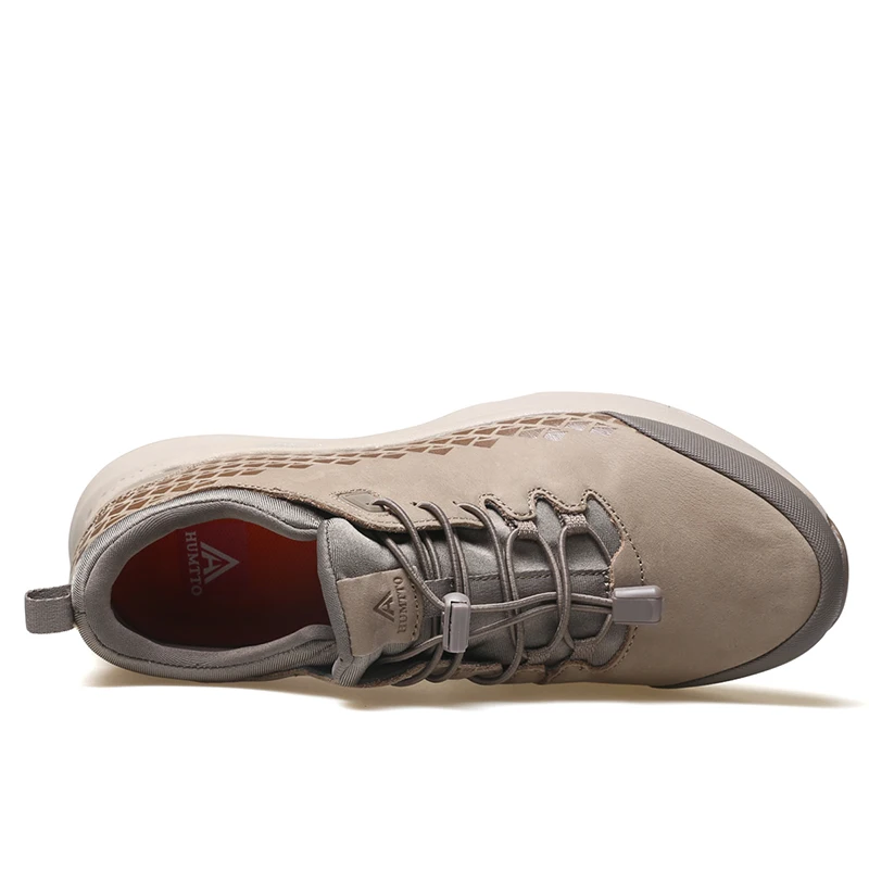 HUMTTO Light Casual Sneakers for Men Running Shoes Cushion Black Outdoor Sport Leather Male Luxury Designer Trainers Mens Shoes