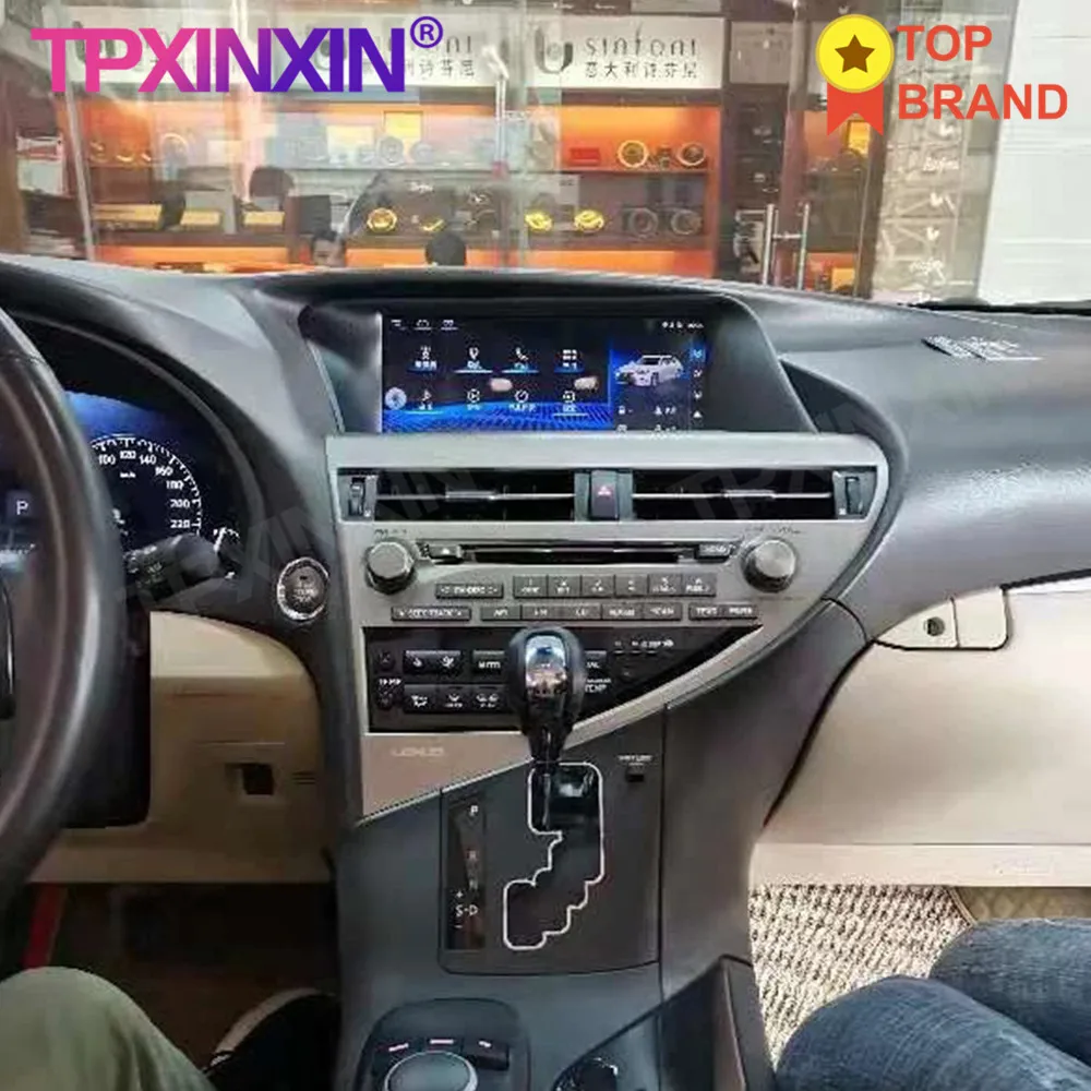 4G LTE Android 10 8 + 128G для Lexus RX270 RX300 RX350 RX400 2009-2014 Автомобильная GPS-навигация
