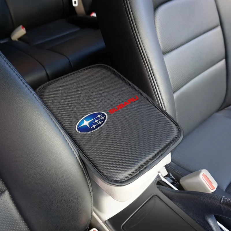 1 шт. Авто сиденья подлокотники защита для хранения подушки для Subaru Impreza Forester Tribeca XV BRZ автомобиля подлокотник накладки