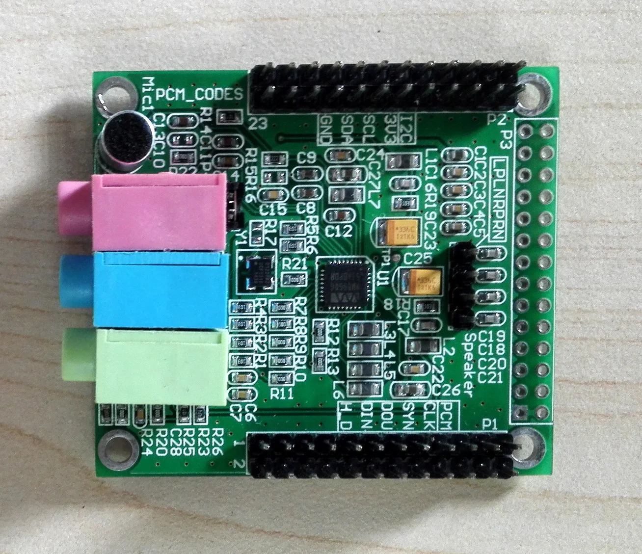 Плата разработки Audio WM8960 плата оценки | Интерфейс управления I2C Аудио интерфейс