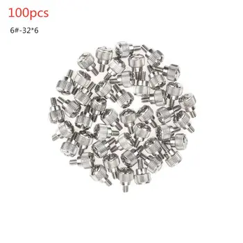 

Desktop Computer Case Thumb Thumbscrews Screws and 6#-32*6 Hard Drive Screws AXYF