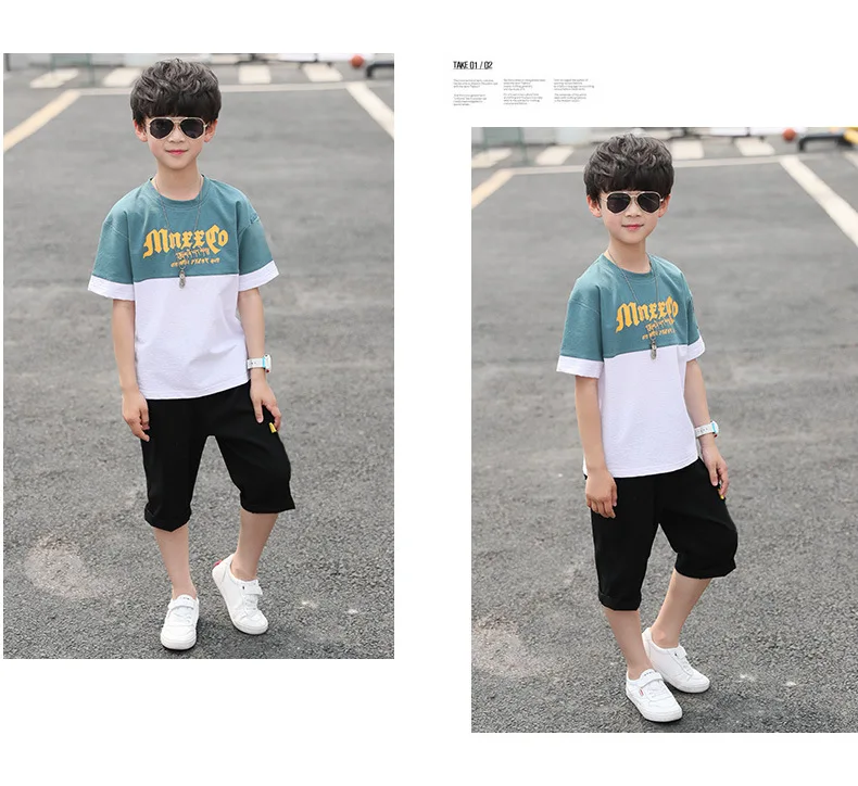 Louis Vuitton boy set, t-shirt, shorts, white/black Children s Sets  Clothing Mother Kids - AliExpress