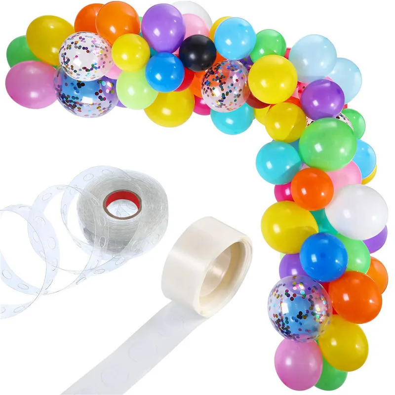 Конфетти подставка для воздушных шаров золотой Латексный Шар АРКА Anniversaire Globos