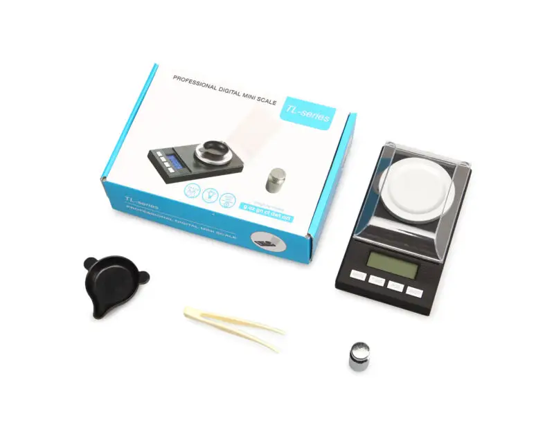 Digital Milligram Lab Scale Smart Weigh 20g/50g x 0.001g Herbs Jewelry Medicinal