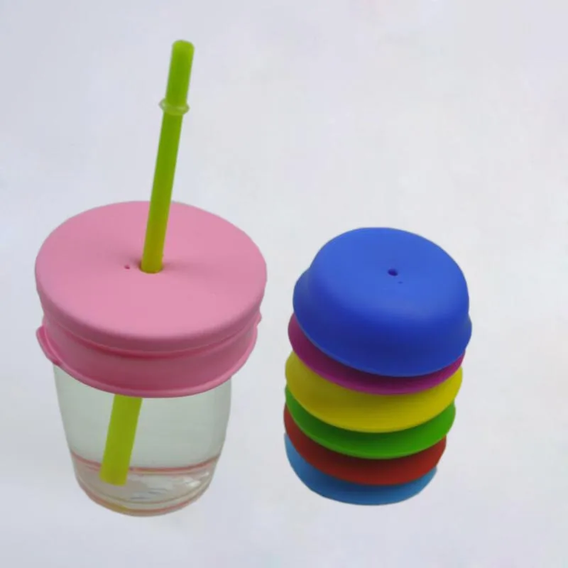 Прочный безопасный умный дизайн мягкие силиконовые крышки соломы для детей