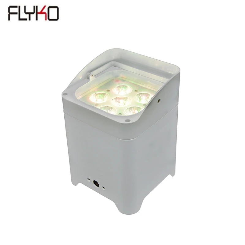 Китайский производитель 6в1 сценический светодиодный аккумулятор 6x18 Вт par light для DJ Booths сценические чехлы