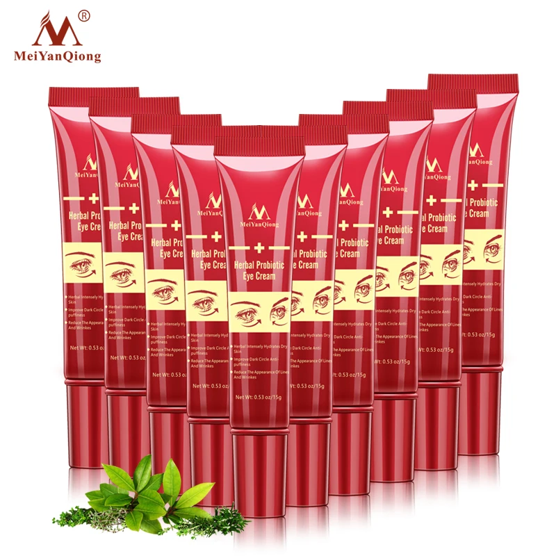 10 шт. травяной крем для глаз эффективно улучшает темные круги уменьшает морщины