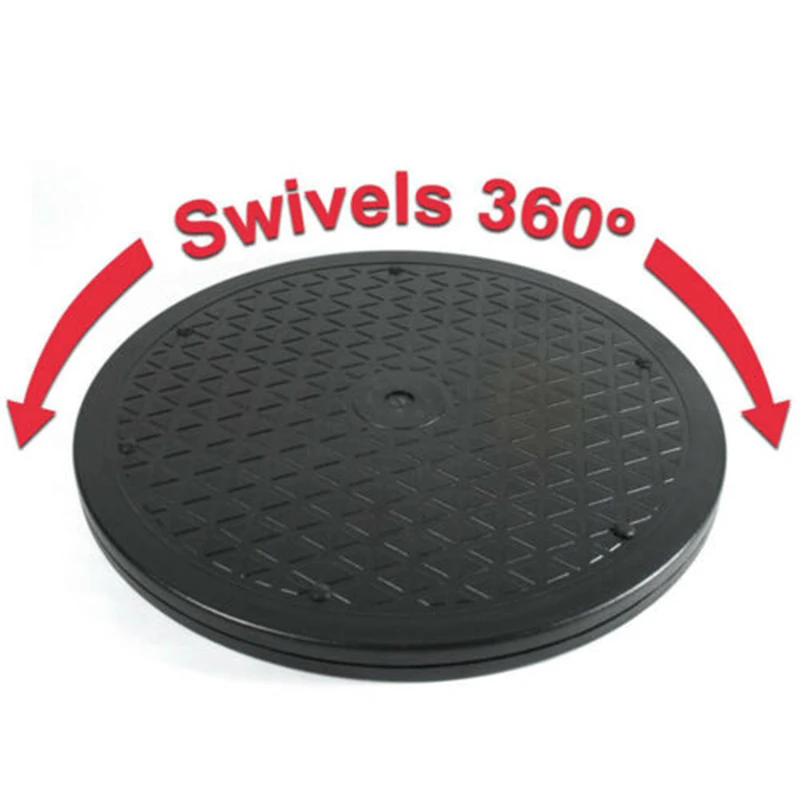 30cm Heavy Duty 360&ordm; Rotating Display Platform Turntable Revolving Stand Round