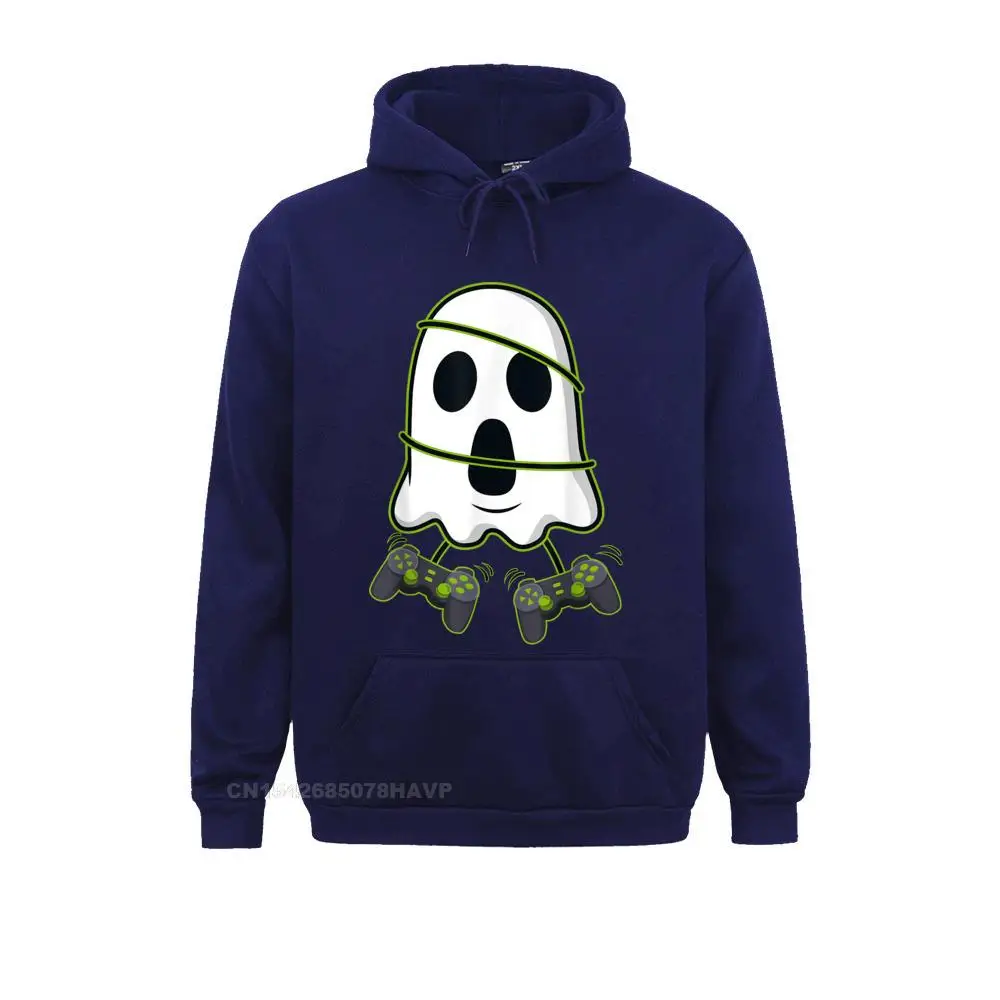 Printed On Long Sleeve Hoodies Lovers Day Faddish Clothes Men Sweatshirts Halloween Ghost Video Gamer Controllers Boys Kids Girls T-Shirt__681 Halloween Ghost Video Gamer Controllers Boys Kids Girls T-Shirt__681navy