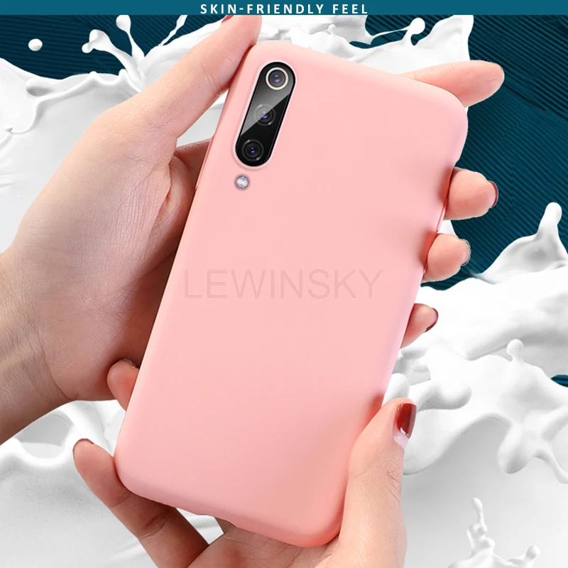 Жидкий силиконовый чехол для телефона на Xiaomi mi A3 A2 8 lite 9T Red mi K20 9 SE 6 Pro mi x 2 2S CC9 CC9E S2 6A 7A 8A Note 7 8 Pro Чехол