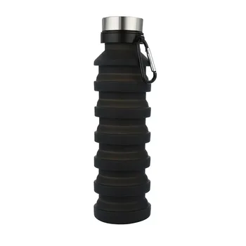 

Travel Cup Stainless Steel Silicone Retractable Folding cups Bottle Portable Travel Outdoor Sports Retractable Cups Telescopic