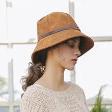 01912-pei09106-39304 японский дизайн, ремень, украшение, вельвет, для женщин, для пляжа, отдыха, Панама, женская шляпа для отдыха