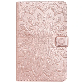 

Universal Fashion Case For Samsung Galaxy Tab A 8.0 2019 P200 Flip Case Sun flower PU Leather Stand Tablet Cover P200 Capa