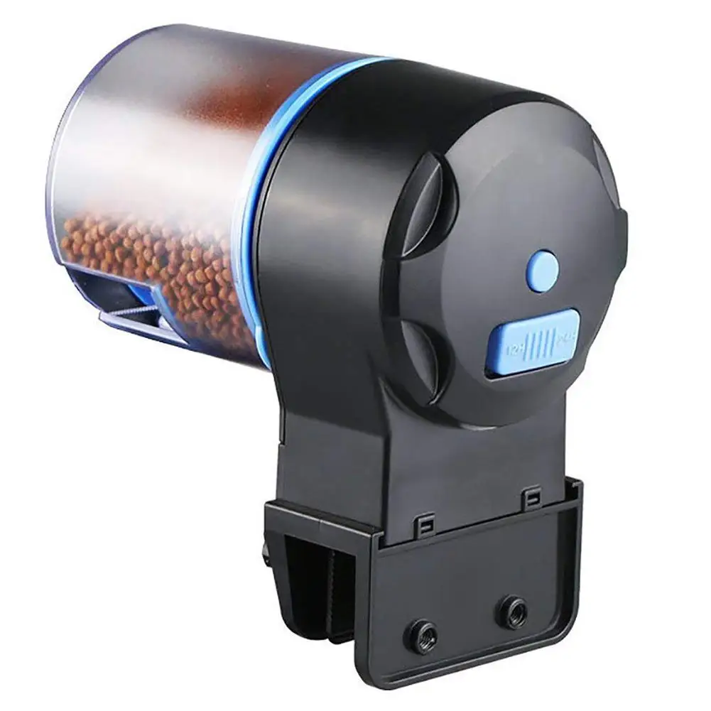 Automatic feeder Интеллигентая(ый) сроки автоматическая машина для автоматической подкормки рыб Еда Диспенсер машина для автоматической подкормки рыб для аквариума - Цвет: Automatic feeder