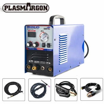 Buy Plasma Cutter Welder Machine Welding 3 Functions 520TSC TIG / MMA / Cut 110 / 220V 50A 3 In 1 Multi-function Plasma Cutter