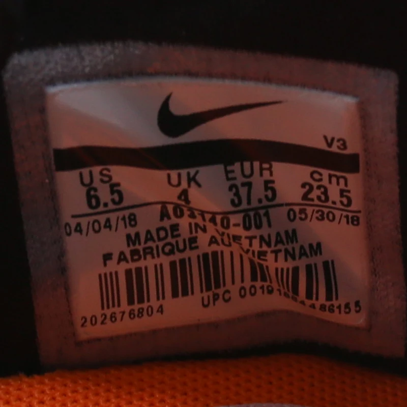 Оригинальная продукция Nike Air Huarache City низкая премиум черная и Оранжевая женская обувь для бега Новое поступление кроссовки удобные