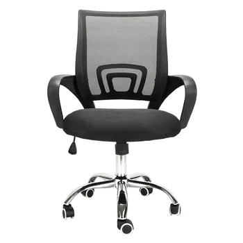 

Office Chair Reclining Computer Chair Household Lifting And Rotating Lunch Break Netting Anomaly Grid Backrest Swivel Chair
