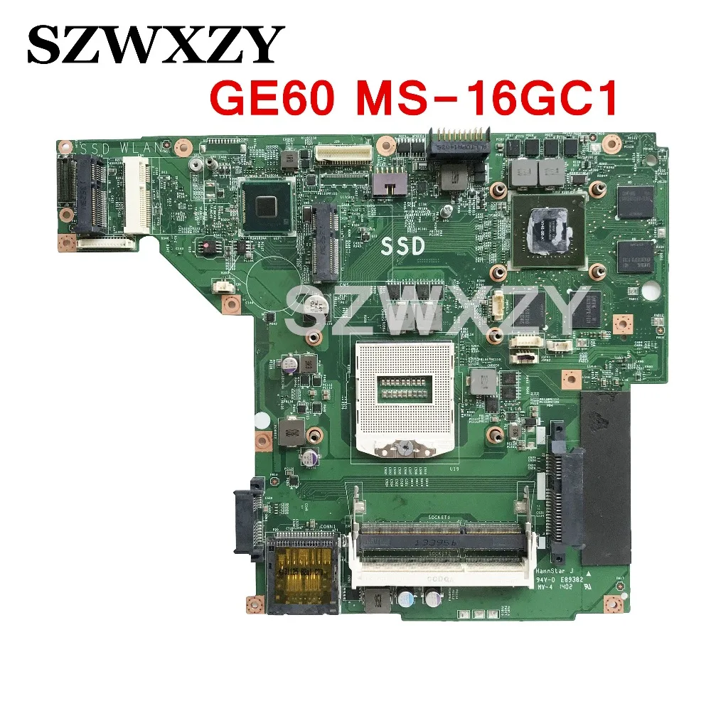 MS-16GC1 VER: 1,1 для MSI GE60 Материнская плата ноутбука N14E-GE-A1 GTX675M DDR3 PGA947