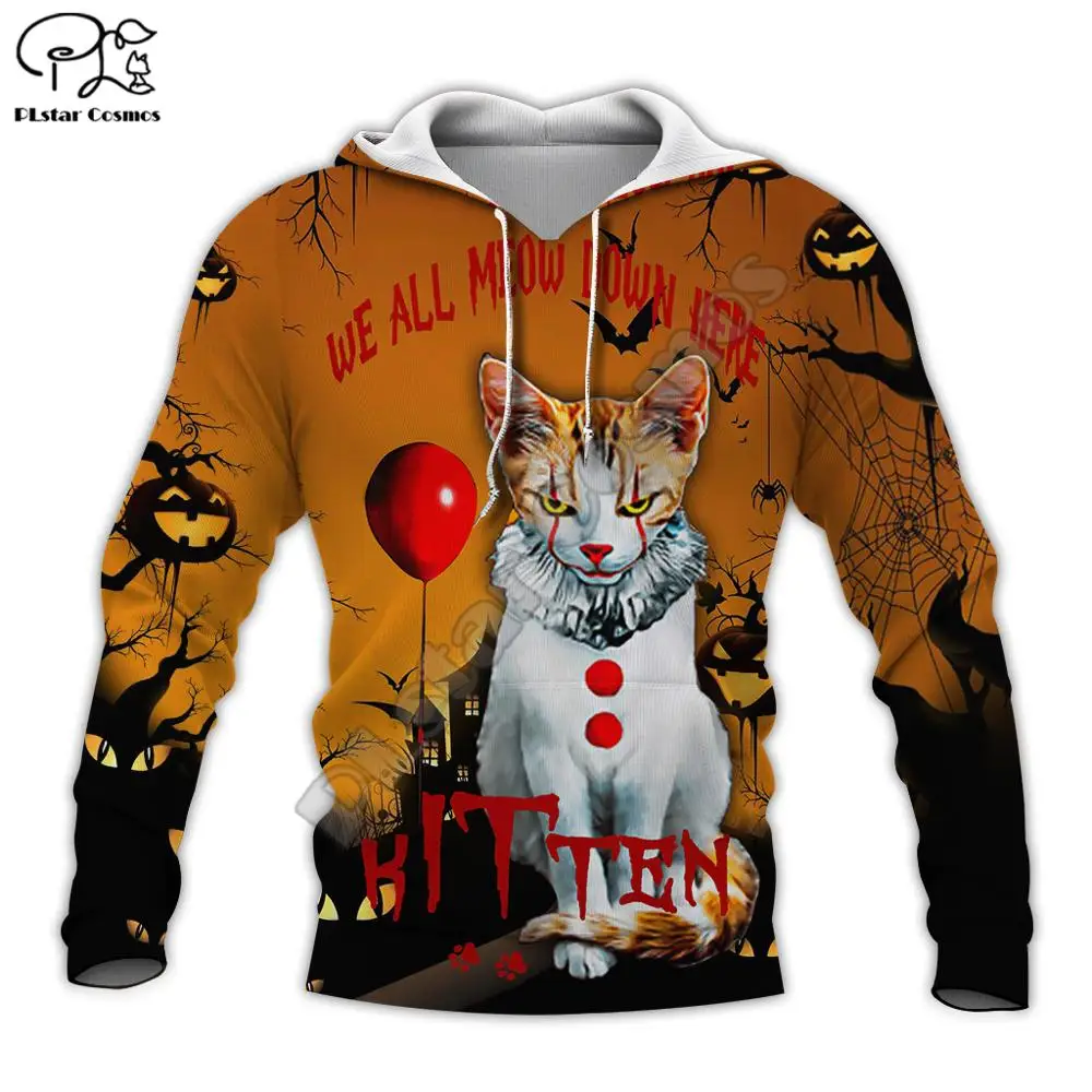 

PLstar Cosmos Michael Myers Halloween Anime Cartoon Horror Movie Funny Chucky Women/Men Pullover Sweatshirt 3DPrint Hoodies B-10