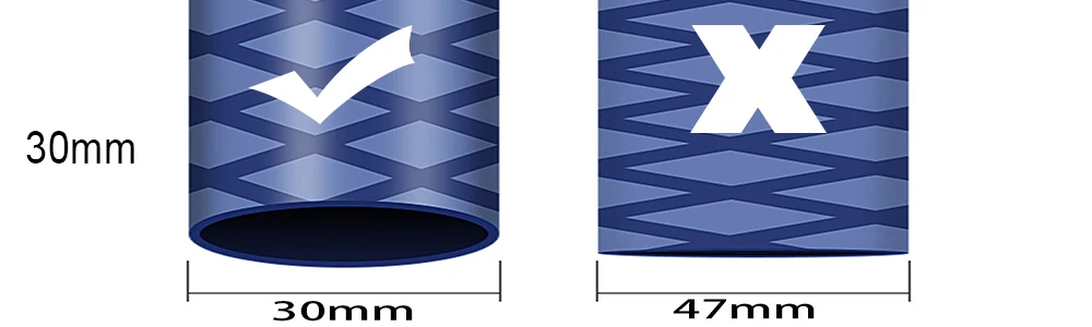 1 м термоусадочная трубка рыболовная Водонепроницаемая противоскользящая обмотка удочка для бадминтона ракетка рукав ПВХ трубка рыболовная удочка захват 25 мм трубка
