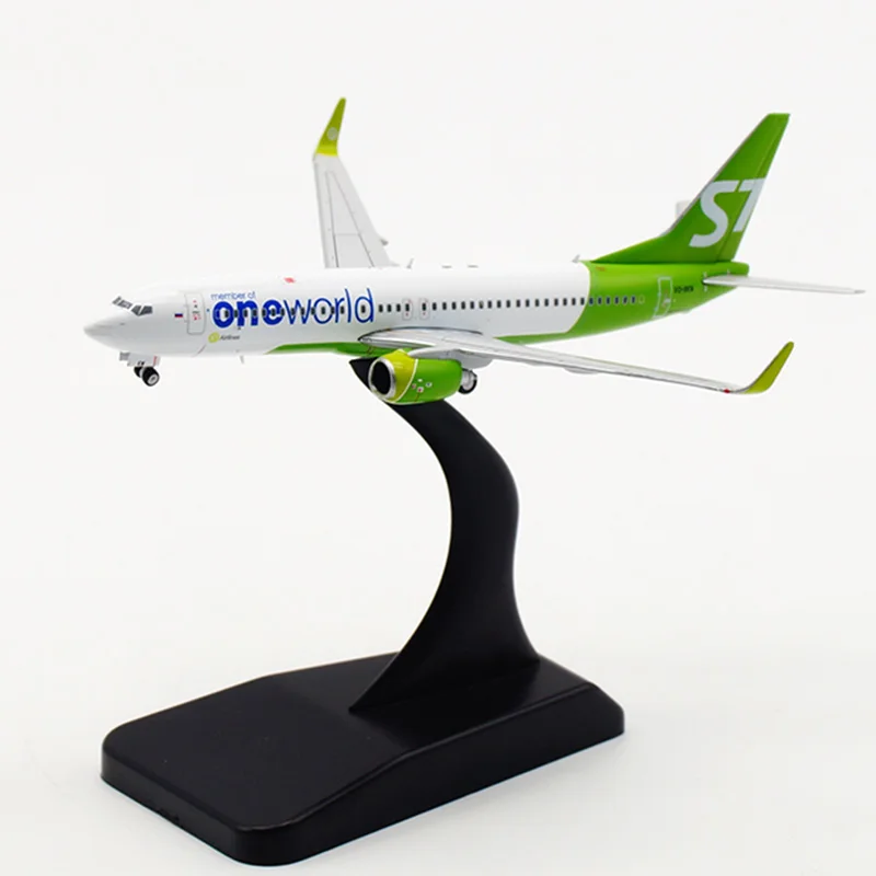 Высота каблука 10 см B737 800 LH4086 S7 Сибирский Airline 1/400 Весы Модель самолета игрушки