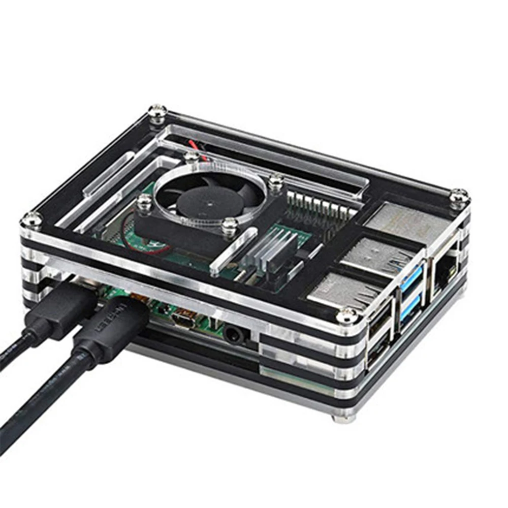 Макетная плата Raspberry Pi 4 Model B 8 ГБ/2 ГБ/4 Гб с выключателем питания|Демонстрационные