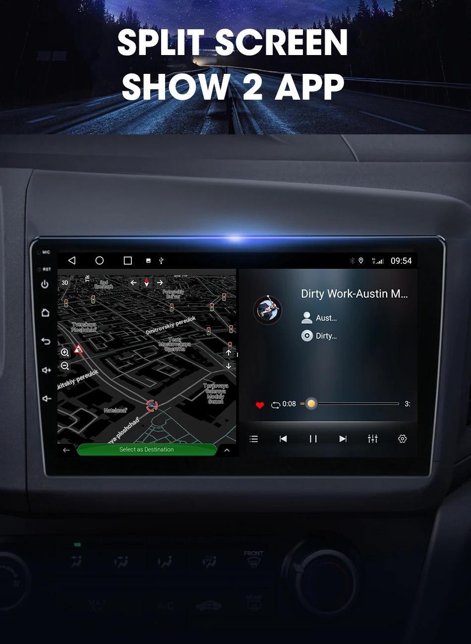 For Honda Civic 2012-2015 Android Car Radio 2 Din GPS navigation Multimedia Video Player RDS DSP 4G DVD Screen Floating stereo