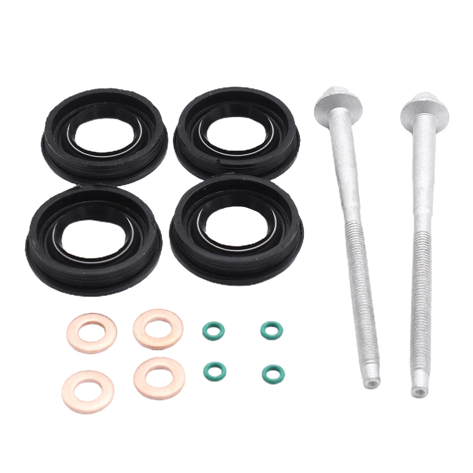 Fuel Injector Seals Washers ORings Bolts Repair Kit for Ford Transit