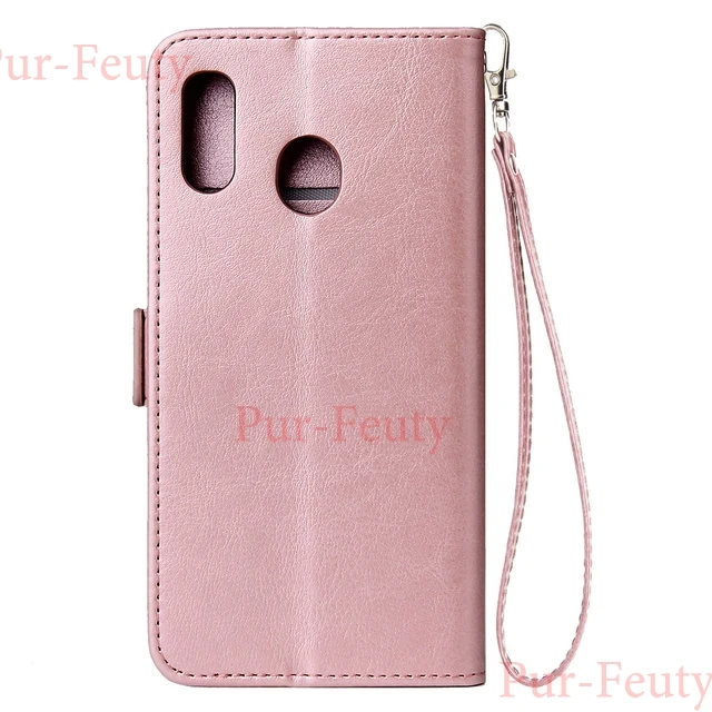 Чехол для samsung Galaxy A40 SM A405FN/DS с застежкой-молнией, кожаный чехол Etui с откидной крышкой и бумажником, чехлы для samsung A405 Galaxy A 40