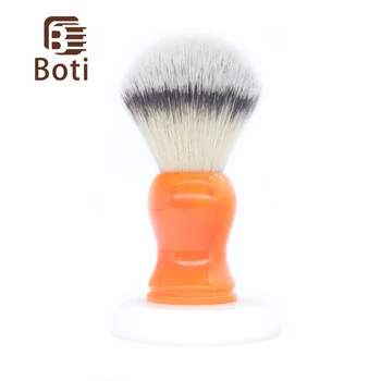 

Boti Brush-Orange Candy Handle With 3 Color Synthetic Hair Imitate Badger Hair Class A Knot Whole Brush Men's Shaving Brush