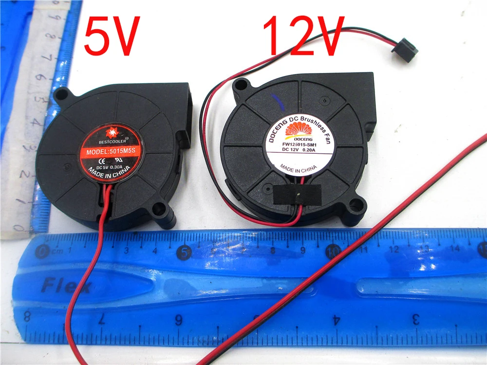 2pcs fan Free Shipping cooling for Original 5CM 5015 5V 0.13A RBL5015S5 turbo blower humidifier | Компьютеры и офис