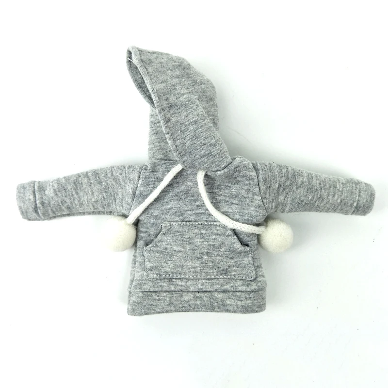 grey Модная Толстовка ручной работы для куклы Blythe, свитер, наряды, модная одежда для куклы Blyth, топ для куклы, детская игрушка 1/6, аксессуары для куклы - Цвет: grey