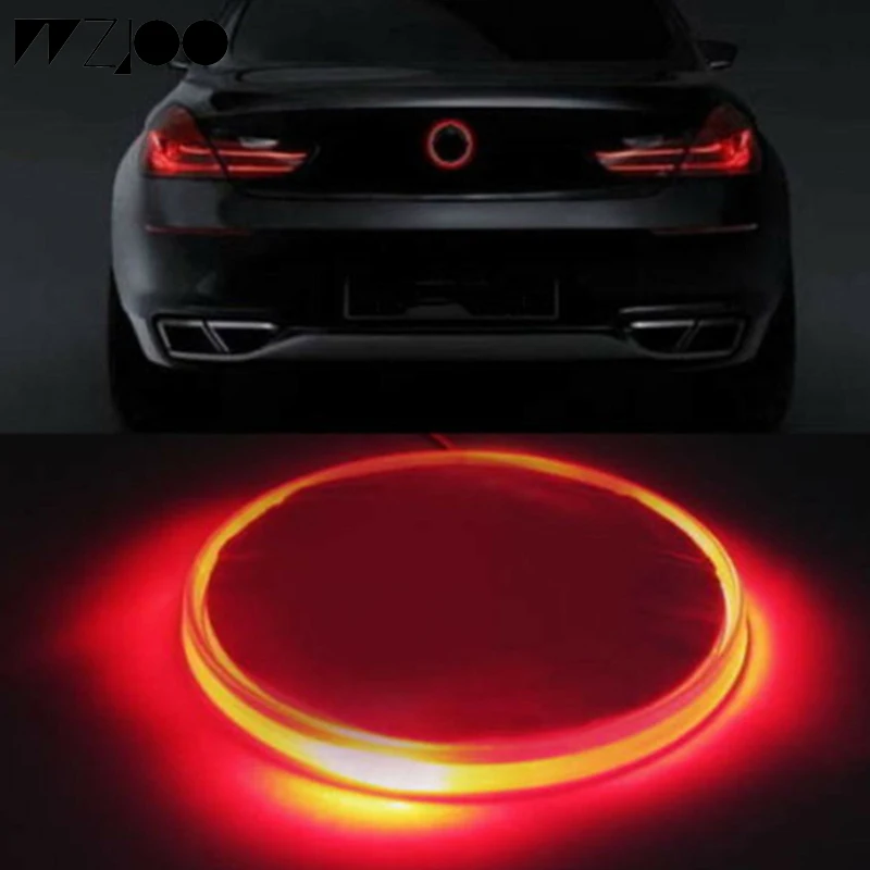 82mm LED emblem light Car Sticker Logo Badge Emblem Lamp Light For BMW 3 5  7 Series LED emblem light