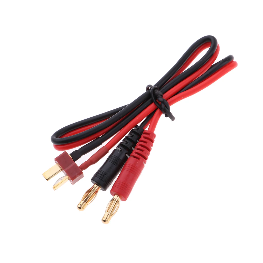 Rc B6 Lithium Battery Charge Cable 14awg 4mm Banana  Plug To T Plug