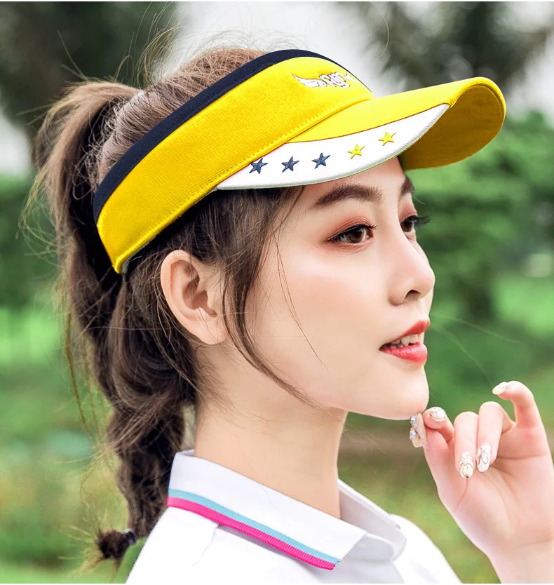 PGM Golf cap Женская безголовая проницаемая шапка утолщенный пояс для пота солнцезащитный крем для женщин MZ020