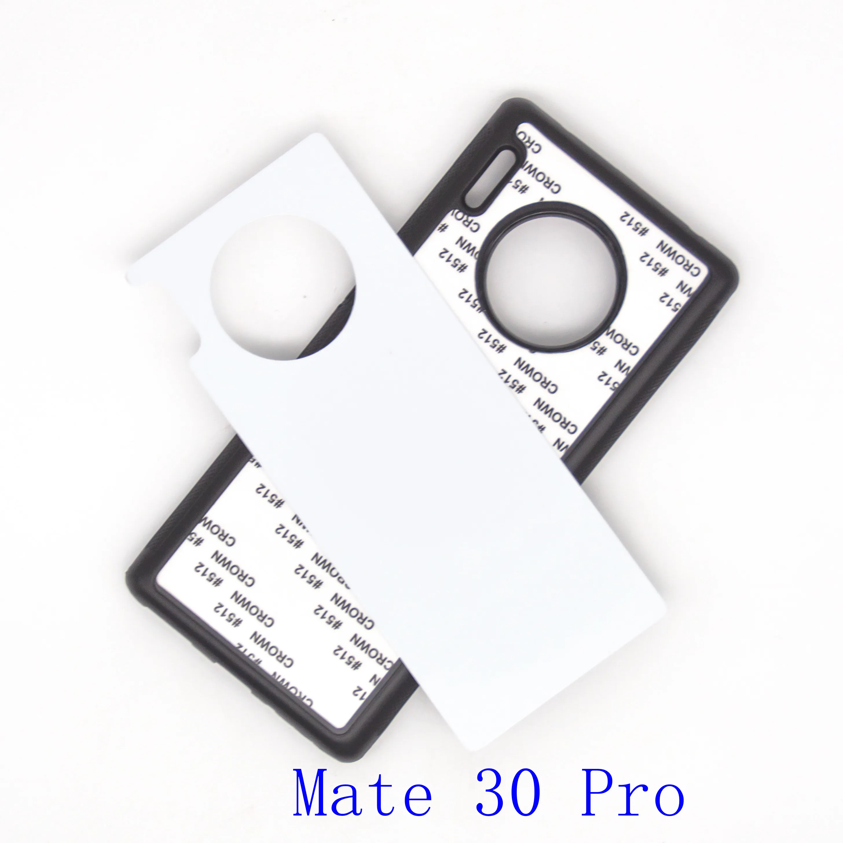 2D сублимационная Резина TPU+ pc чехол для HW mate 30 mate 30 pro Coque с пустой металлической вставкой теплопередача 10 шт