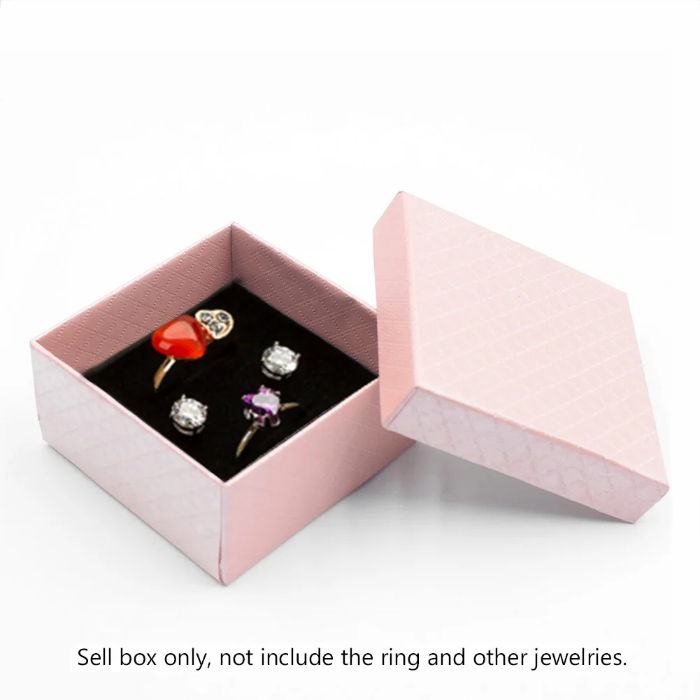 Wholesale Colorful Jewel Necklace Bangle Earring Package Case Small Present Gift Box Cake Cookie Wedding Packaging Boxes